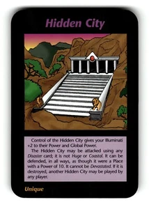 Hidden City Card Base Set INWO Illuminati New World Order Game - Bild 1 von 4