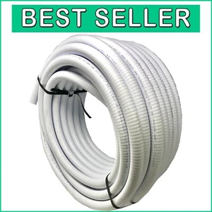 25FT Schedule 40 Flexible Pool and Spa Hose, 1.5" Dia, Non-Toxic PVC Tubing - Picture 1 of 7