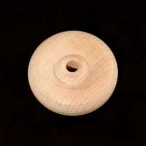 100 ruedas de cara de juguete de madera de 1-3/4" con ejes de madera neumático artesanal - Imagen 1 de 2