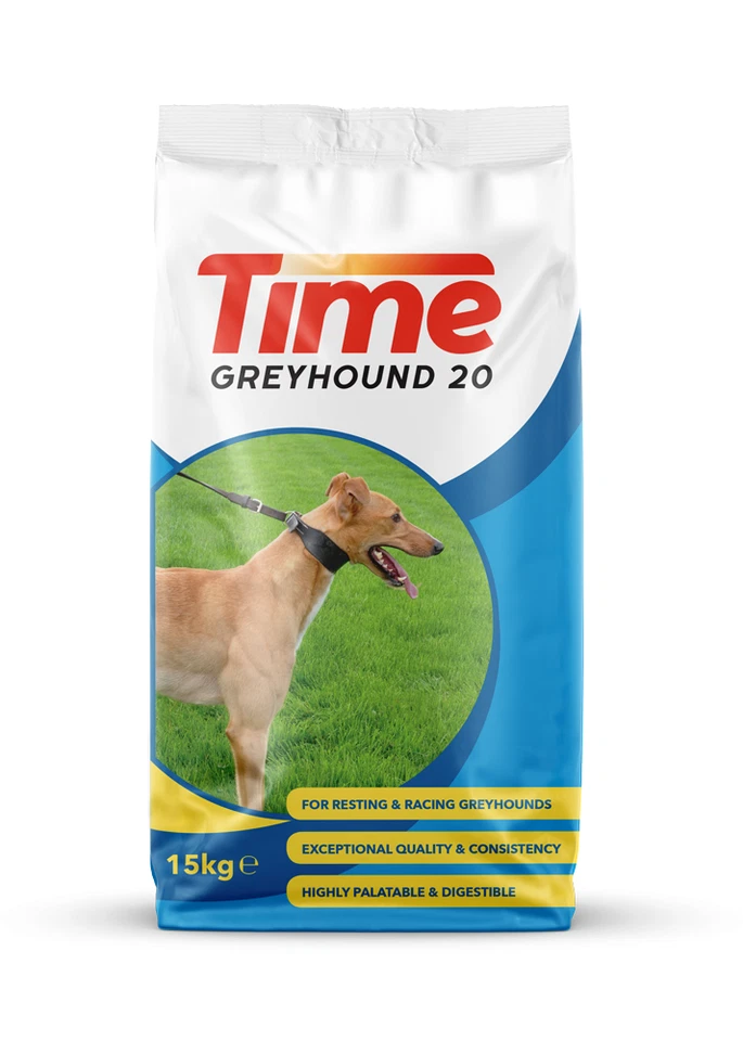 Time / Gain 20 Greyhound Whippet Hundefutter Trockenfutter 15kg für Windhunde - Bild 1 von 1