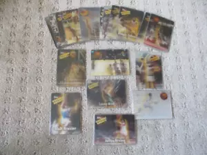 Juego de 18 cartas Topps Basketball Golden Greats Pocket Replays 1998 movimiento lenticular - Imagen 1 de 17