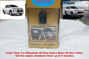 TURBO TIMER MICON FOR MITSUBISHI ALL NEW TRITON PAJERO 2015-22 - Picture 1 of 11