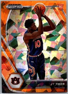 2021 Panini Prizm Draft Picks - JT Thor #28 Orange Ice Prizm (RC) - Picture 1 of 2