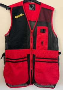 Browning Trapper Creek Mesh Shooting Vest-RED - Picture 1 of 5