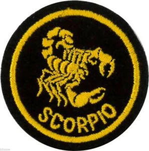 Pequeño Zodiaco: Escorpio Hierro en Parche: el signo estrella escorpión horóscopo astrología - Imagen 1 de 1