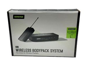 Sistema de micrófono de instrumento inalámbrico Shure BLX14/B98 receptor de canal banda J11 - Imagen 1 de 7