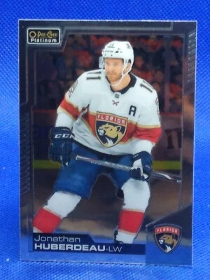 2020-21 O-Pee-Chee Platinum Hockey #20 Jonathan Huberdeau - Image 1 of 2