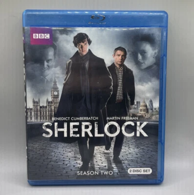 Шерлок: полная серия 2 (диск Blu-ray, 2012, набор из 2 дисков) США регион A - Изображение 1 из 3
