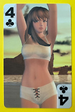 Hitomi Dead or Alive Xtreme Beach Volleyball Playing Game Card Club No.4 Japan
