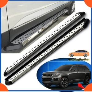Fits for Jeep Grand Cherokee 2022-2024 Side Steps Pedal Running Board Nerf Bar - Imagen 1 de 11