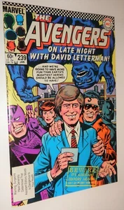 AVENGERS #239 DAVID LETTERMAN NM+ 9.6 1984 - Picture 1 of 1