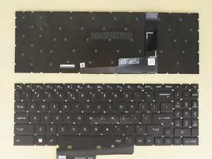 New For MSI Stealth GS77 12UGS GS77 12UHS keyboard Per-Key RGB backlit US - Afbeelding 1 van 2