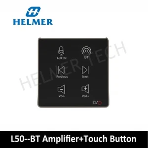 Integrated In Wall Stereo Audio Amplifier,Wall Mount Audio Receiver Music Player - Bild 1 von 8