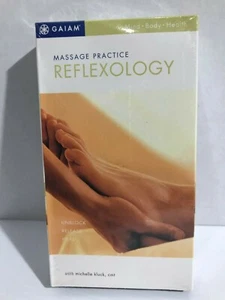 Gaiam Massage Practice Reflexology VHS Tape by Michelle Kluck - Picture 1 of 4