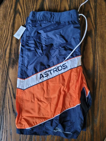 BRAND NEW HOUSTON ASTROS POLYESTER SHORT SIZE 5XL GENUINE MERCHANDISE Cover