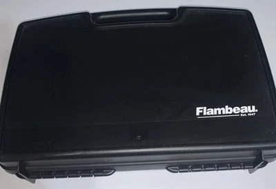 New Flambeau Gun Case , 17in Black Pistol Case - Image 1 of 4