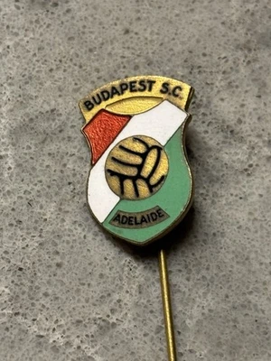 Adelaide Budapest Soccer Club - Original Enamel Pin Badge - Made By AMOR Sydney - image 1 of 2