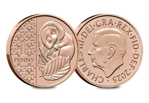 SELTENE NIFC 2025 KING CHARLES III UNC DORMOUSE 1p MÜNZE. Di - Bild 1 von 10