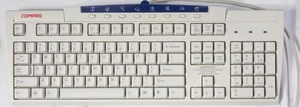 NEW NOS Vintage Compaq KB-9963 PS/2 keyboard with Windows keys - Picture 1 of 3