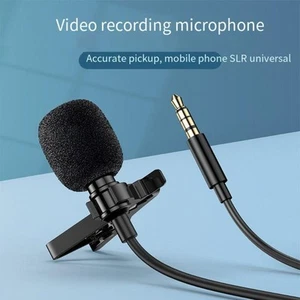 Microphone Lavalier Multi Appareils pour Vlogs et Entretiens avec Contrôle du B - Zdjęcie 1 z 5