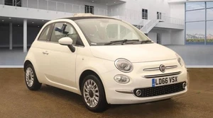 2016 Fiat 500 1.2 Lounge 2dr Dualogic CONVERTIBLE PETROL Automatic - Picture 1 of 5