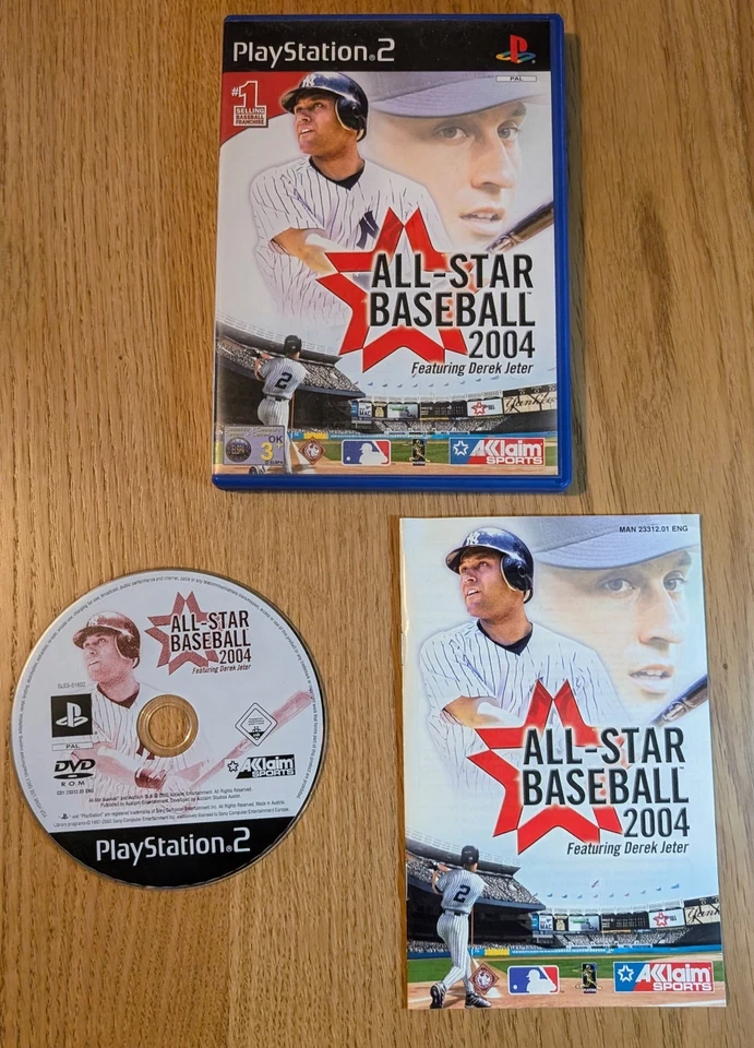 All Star Baseball 2004 Sony PlayStation 2 Game Complete PAL - Image 1 of 1