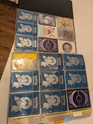 Vintage Pokemon Card Collection Lot Binder 165x Holos, Crystal Kabutops, Zards - Image 1 of 4