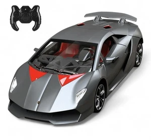 Guokai Lamborghini Toy Car Gray with Remote by Wonderplay Age 3+ - Picture 1 of 4