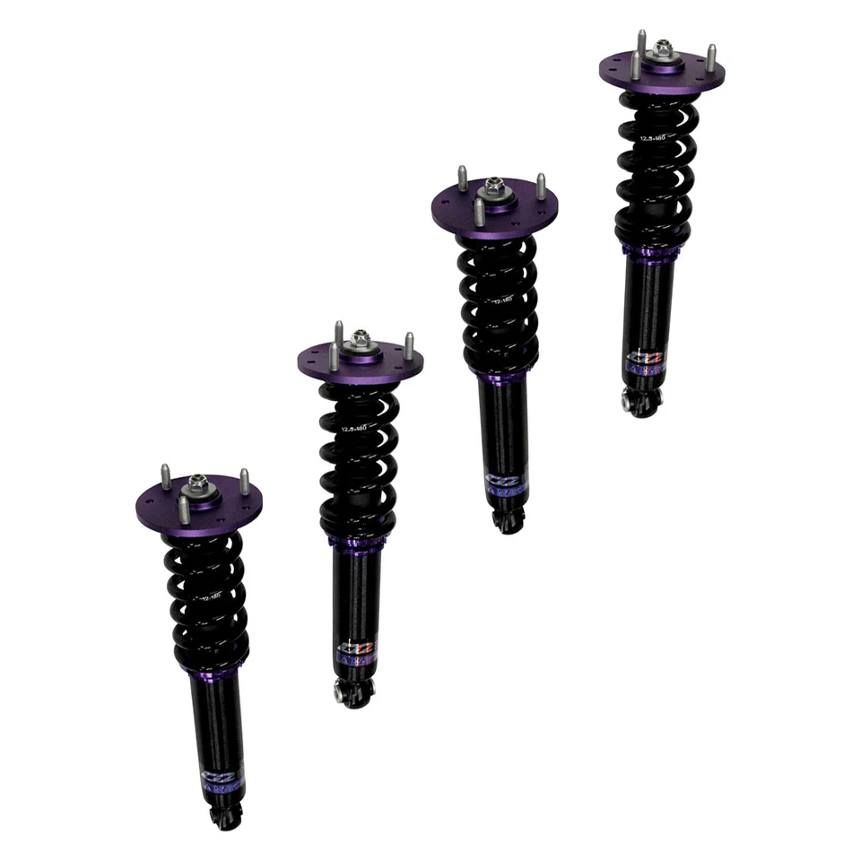 For Acura NSX 91-05 D2 Racing 0"-2" x 0"-2" RS Series Front & Rear Coilover Kit - Imagem 1 de 1