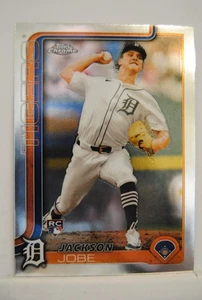 2025 Topps Chrome - Jackson Jobe #249 Silver (RC) - Picture 1 of 2