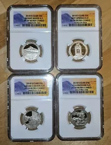 America the Beautiful Silver Clad 25C 2010 Coins - Picture 1 of 1