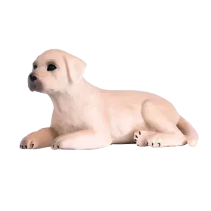 .Mojo LABRADOR PUPPY DOG cute pets farm models toys plastic figures animals NEW - Foto 1 di 6