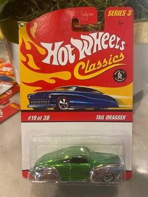 Hot Wheels Classics Series 3 #19/30 Tail Dragger - Spectraflame Green - Image 1 of 3