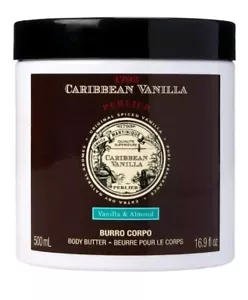 Perlier CARIBBEAN VANILLA burro corpo vaniglia e mandorla 16,9 once - Nuovo e sigillato - Foto 1 di 2