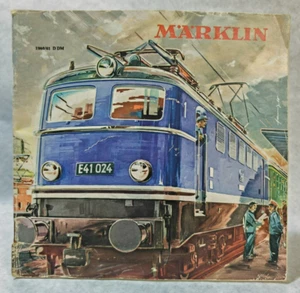 Catalogue MÄRKLIN 1960/61 D DM allemand - Trains anciens Chemin de fer, Train - Imagen 1 de 8