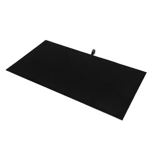 SSWBasics Grande Vassoio Espositore Gioielli in Velluto Nero - Vassoio Rettangolare in Velluto - Foto 1 di 2