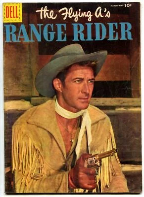 The Flying A's Range Rider #13 1956 - Dell Western - Jock Mahoney en muy buen estado/f Foto 1 de 2