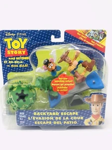 Disney Toy Story & Beyond Backyard Escape W/ Woody Rex And Mr Potato Head Rare! - Picture 1 of 12