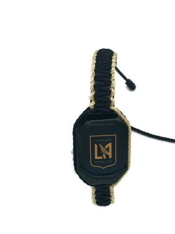 LAFC Bracelet Knotted Rope Handmade NEW Los Angeles FC MLS Soccer Cover