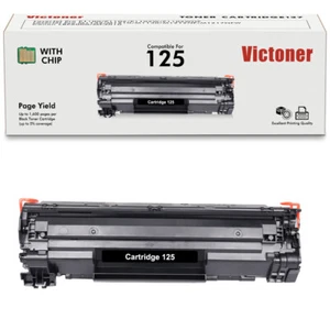 1x Cartucho de tóner 125 de alto rendimiento para Canon ImageClass LBP6000 LBP6030w MF3010 - Imagen 1 de 7