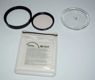 Vintage Rare Vivitar VMC Skylight 1A 52 mm Lens Filter Made in USA - Image 1 of 3