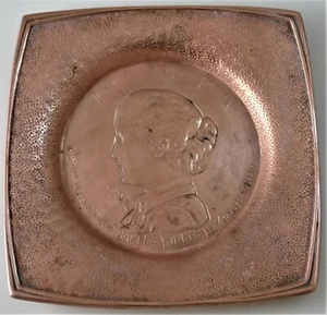 RAREST Gorham Copper Tray Commemorating Hazel Kirke Broadway Play 1881 MUSEUM!!! - Picture 1 of 6