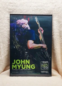 Dream Theater John Myung Ernie Ball Promo Poster - Picture 1 of 1