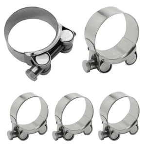 Edelstahl Gelenkbolzen W5 Schelle Schlauchschellen Spannbackenschellen 17-63mm - Imagen 1 de 1