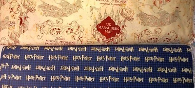 Harry Potter  100% Cotton Quilting Fabric - Image 1 of 3
