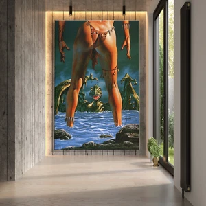 Boris Vallejo Abstract Canvas Painting Canvas Wall Art Home Decor Posters Print - Picture 1 of 7