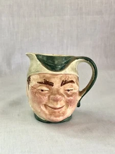 Vtg Mini Lancaster Sandland Ware Character Toby Mug Pitcher - Puck - Picture 1 of 9