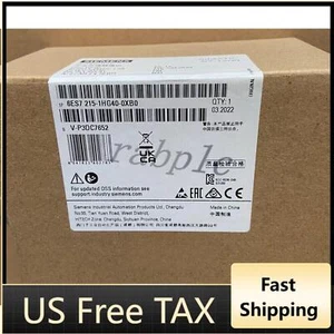 New Siemens 6ES7215-1HG40-0XB0 6ES72151HG400XB0 SIMATIC S7-1200 CPU 1215C - Picture 1 of 1
