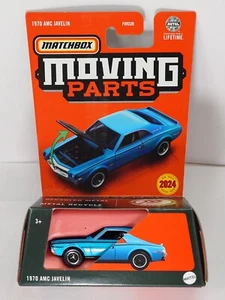 2024 Matchbox Moving Parts #50 1970 AMC Javelin BIG BAD BLUE | FSC - Foto 1 di 4