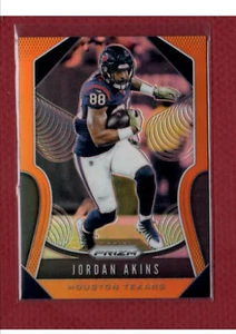 2019 Prizm Jordan Akins Orange Prizm Refractor Serial #'d 202/249! - Bild 1 von 1